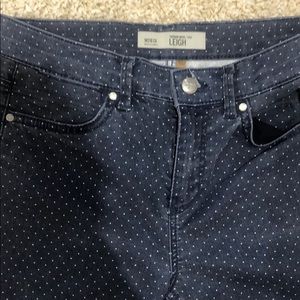 Top shop Moto/Tall polka dot jeans